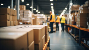 Professional Men Working Together In A Warehouse 300x169